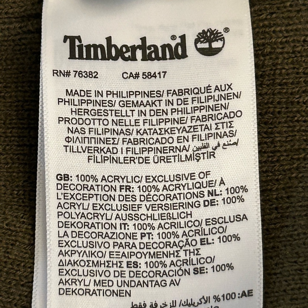 Timberland Reversible Knit Hat Beanie - Picture 5 of 5